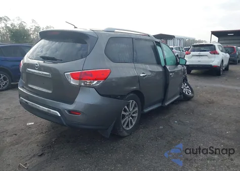 2016 Nissan Pathfinder S из США, поврежденный, VIN 5N1AR2MN5GC657425